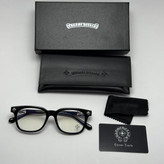 عینک بلوکات کروم هارتز مشکی نقره ای Chrome Hearts 2273 با پک کامل کروم هارتز - کیفیت مستر