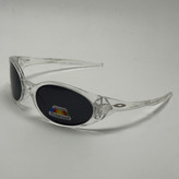 عینک آفتابی پلاریزه اوکلی مدل Oakley Eye Jacket Redux بیضی کریستالی مشکی