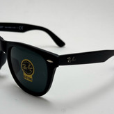 عینک آفتابی ریبن ویفرر شیشه سنگ مشکی به همراه پک کامل ریبن Rayban WAYFARER RB 2140 سایز 54