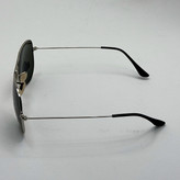 عینک ریبن خلبانی شیشه سنگ پلاریزه سبز با فریم نقره ای به همراه پک کامل ریبن کد Rayban RB 3026