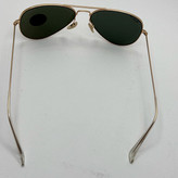 عینک ریبن خلبانی شیشه سنگ پلاریزه سبز با فریم طلایی به همراه پک کامل ریبن کد Rayban RB 3026