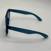 عینک آفتابی ریبن ویفرر ریورس آبی به همراه پک کامل rayban