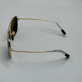 عینک آفتابی خلبانی رندولف شیشه سنگ آنتی رفلکس سبز فریم طلایی فول پک اصلی RANDOLPH AVIATOR RE 58 24K GOLD