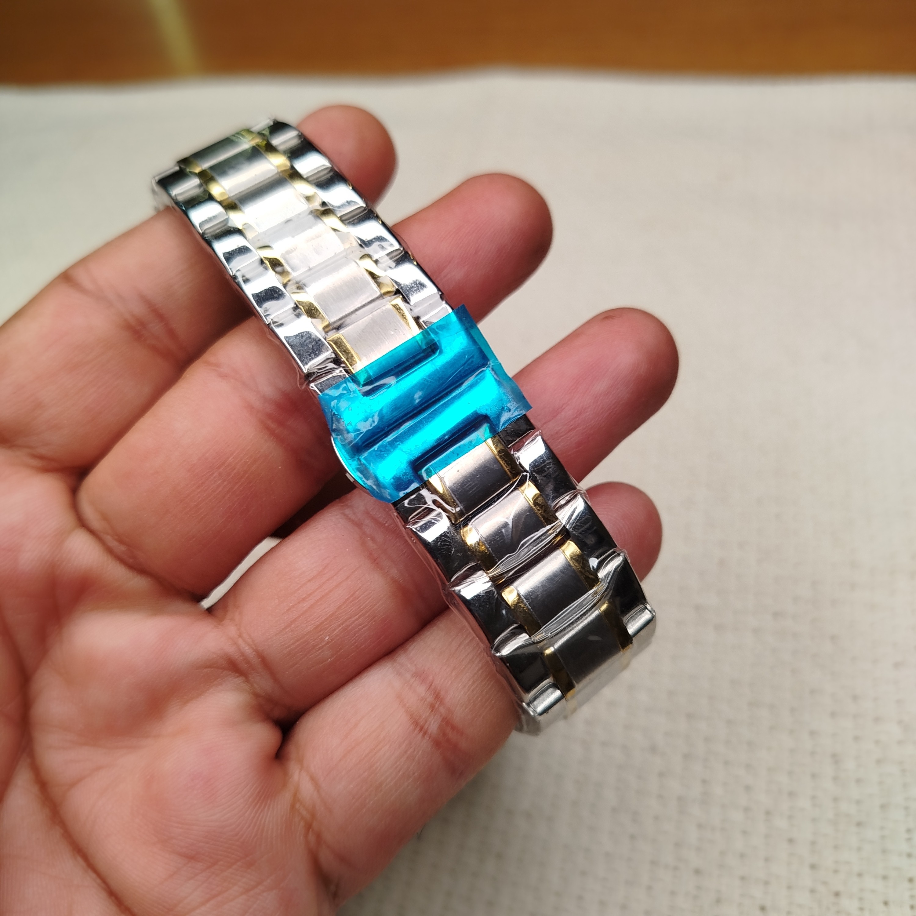 ساعت مردانه تمام استیل اورجینال بین باند BINBOND دارای جعبه اورجینال