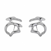 گوشواره استیل مدل مینیمال رنگ ثابت کد sf (پس کرایه)