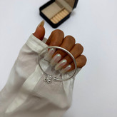 دستبند و بنگل آبکاری نقره زنانه طرح بافت تنوع طرح رنگ کاملا ثابت کد sm (پس کرایه)