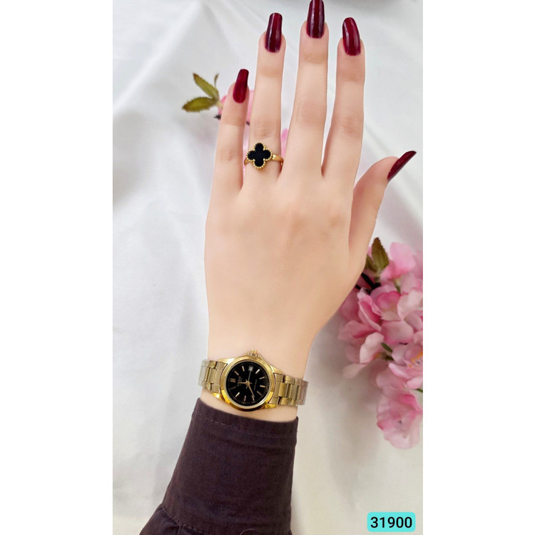 ست زنانه و دخترانه ساعت و انگشتر کد 9