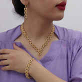سرویس زنانه ست شیک و مجلسی رنگ ثابت دوام رنگ بالا بالا کد 66جدید