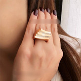 انگشتر دخترانه و زنانه طرح طلا xuping ژوپینگ بسیار شیک ارسال رایگان