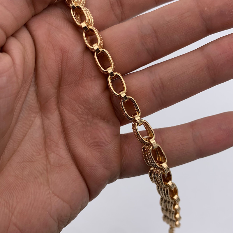 دستبند زنجیری زنانه ژوپینگ مدل KYDAS080