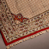رومیزی قلمکار 6 نفره طرح زنبوری