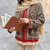 کت و لباس قلمکار نقشه گنبدی