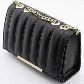 کیف لنسر چرم مشکی ابعاد 23 در 14 سانتیمتر