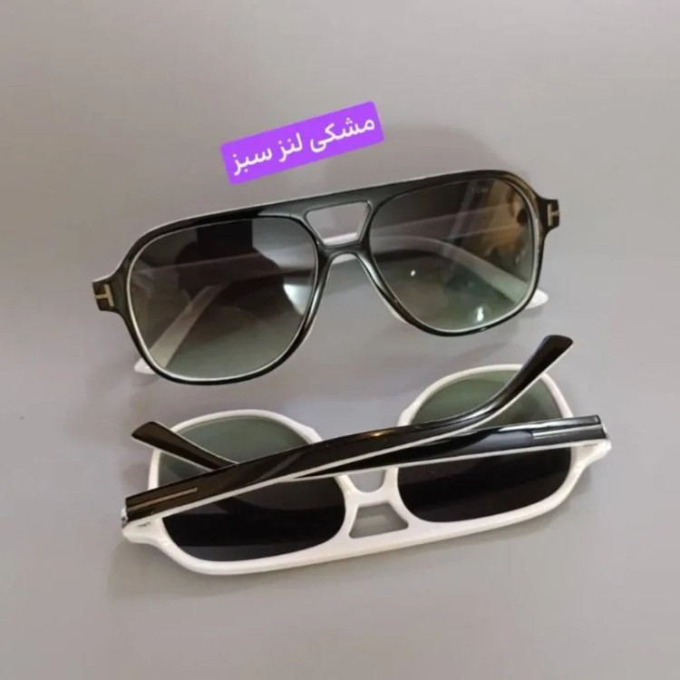 عینک آفتابی تام فورد مدل خلبانی با فریم استات و لنز UV400 یونیسکس