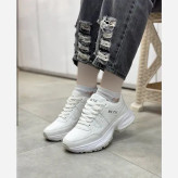 کتونی لژدار طبی زنانه مدل بایتجی با رویه چرم صنعتی و زیره PU