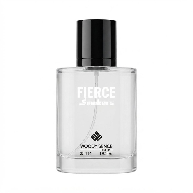 عطر جیبی مردانه وودی سنس مدل Fierce Smokers با رایحه تلخ و شرقی حجم 30 میلی‌لیتر
