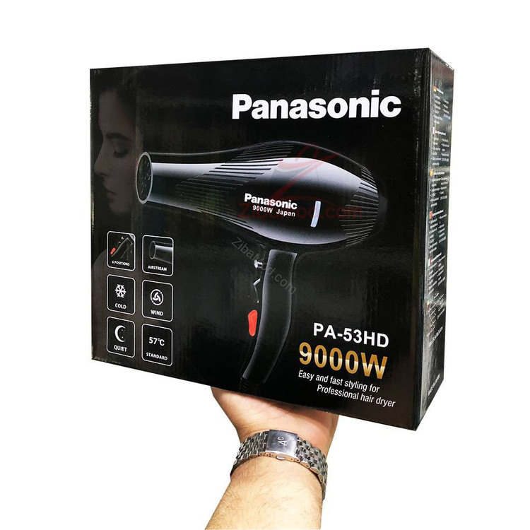 سشوار پاناسونیک (9000 وات) مدل PA-53HD