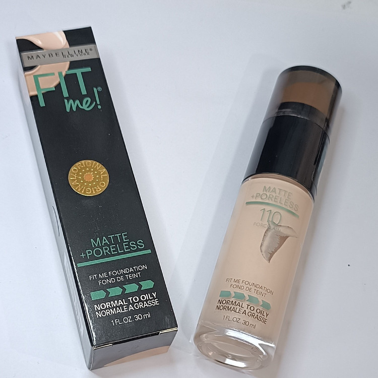 کرمپودر سبک میبلین پددار 110 maybelline میکاپ روزانه