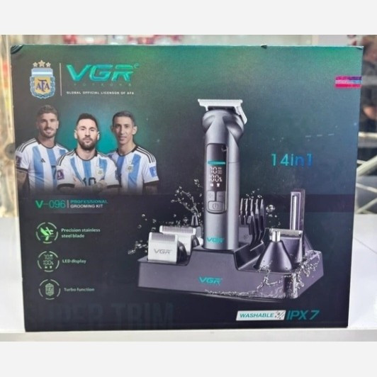 ست ماشین اصلاح وی جی آر مدل V-096 ضد آب