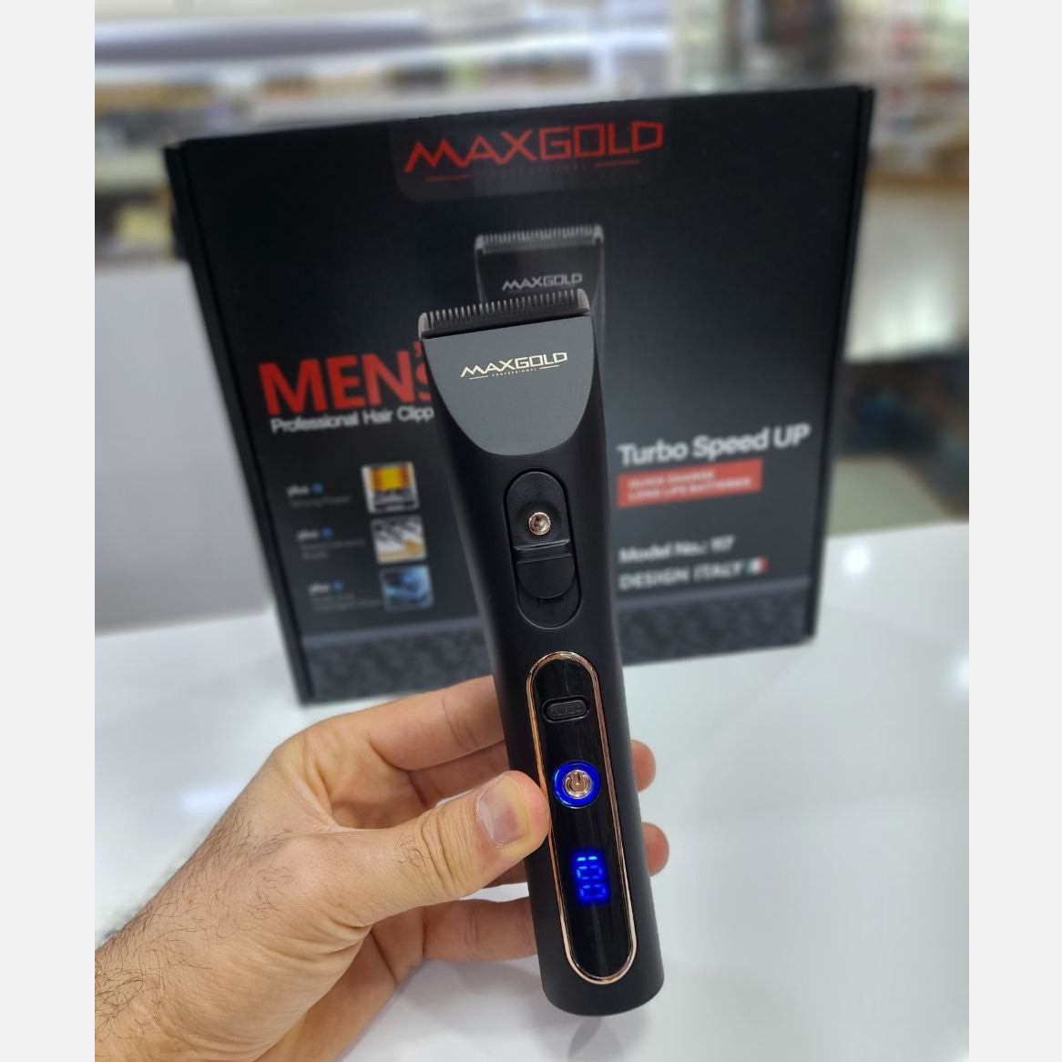 ماشین اصلاح مکس گلد PRO MAX GOLD 117