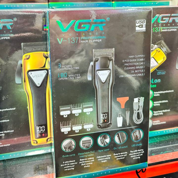 ماشین اصلاح وی جی ار مدل vgr v 137 بسیار پر قدرت و با کیفیت.