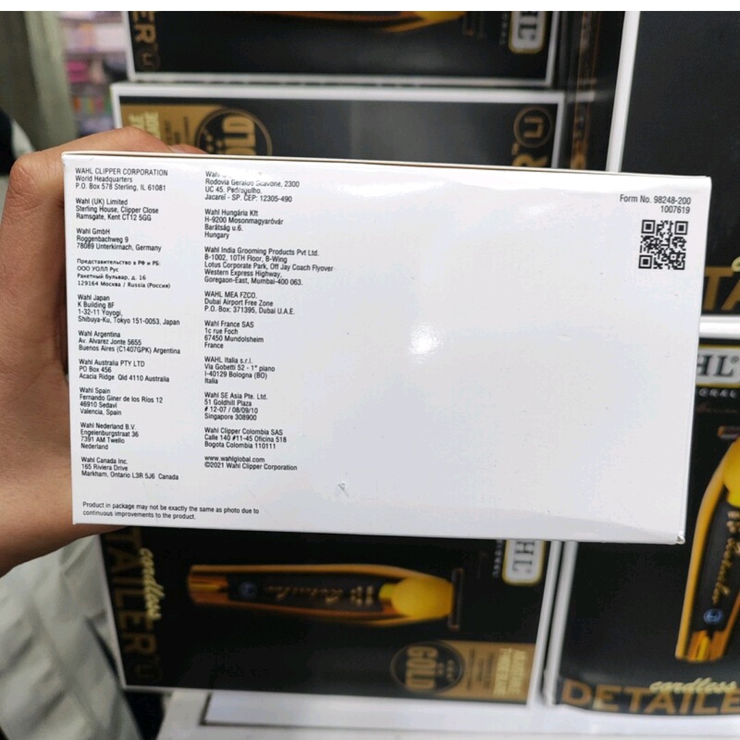 ست ماشین اصلاح مجیک کلیپ گلد سفارش آمریکا وخط زن دیتیلر شارژی سفارش آمریکا جزو برترین برند های دنیا اصلی و اورجینال