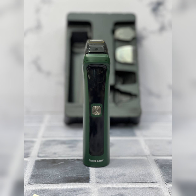 ماشین اصلاح اصلی ست اصلاح اقایون سیلور کرست ماشین اصلاح-خط زن-شیور-موزن گوش و بینی -خط زن کوچک