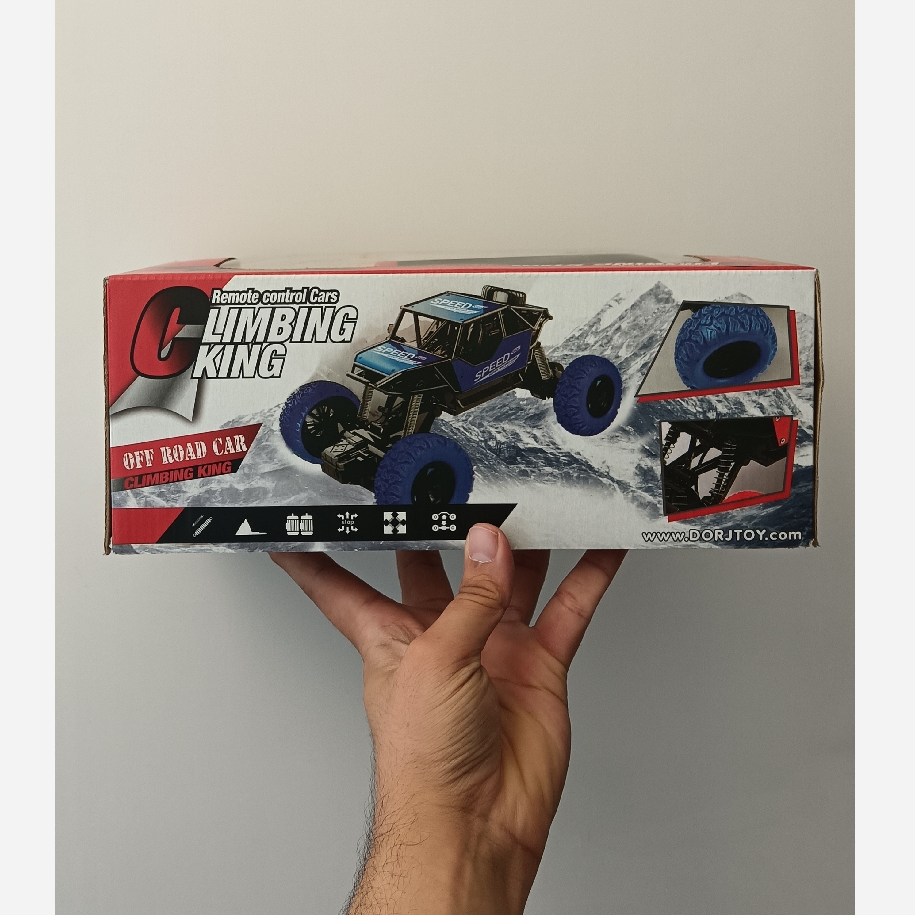 اسباب بازی ماشین کنترلی آفرود شارژی ماشین کنترلی چهار کانال شارژی گناباد شاپ