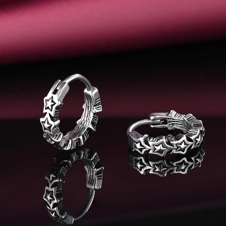 پیرسینگ گوش حلقه ای ستاره اسپرت