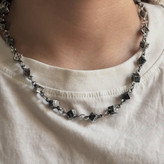 گردنبند کروم هارتز تاس chrome hearts