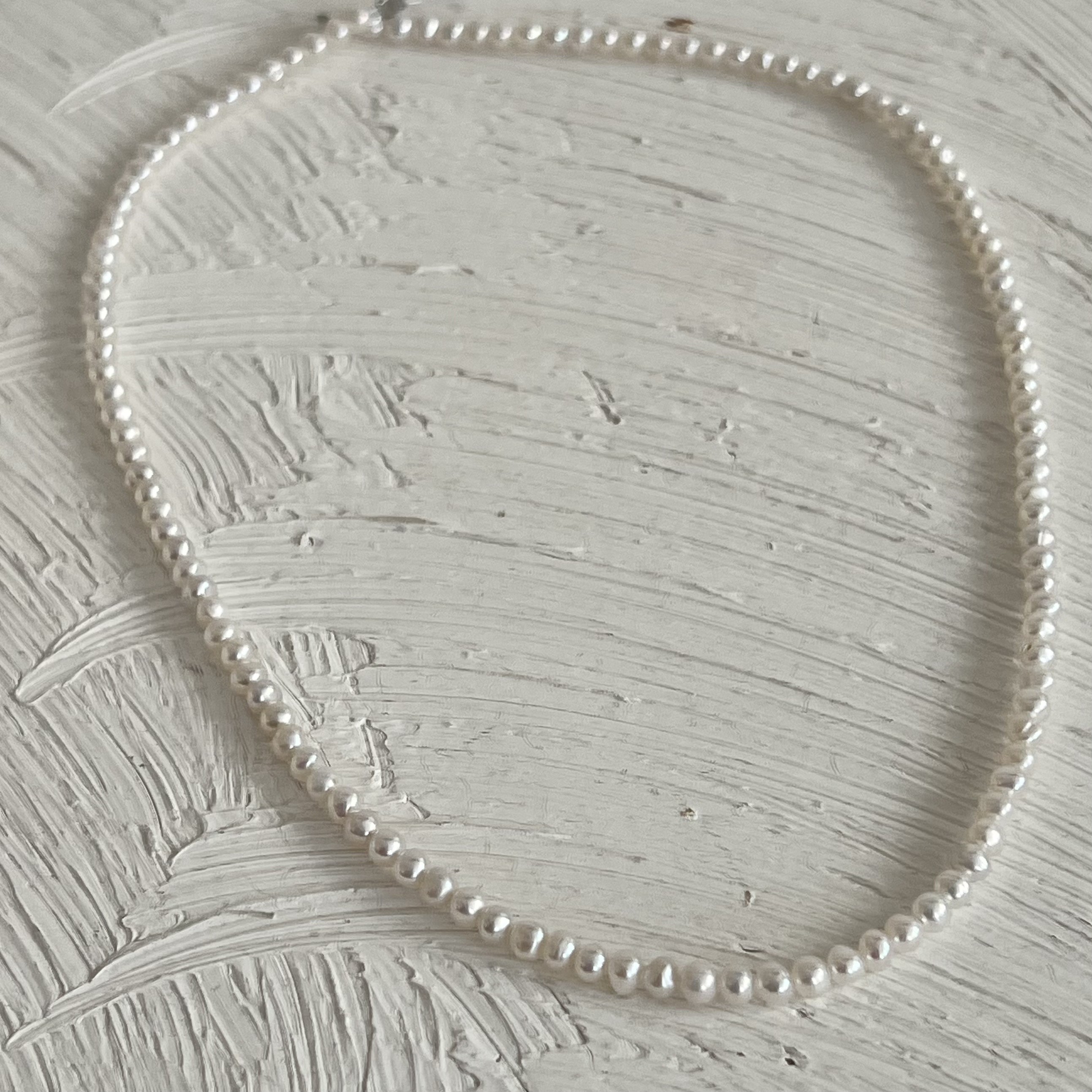 گردنبند و چوکرهای مروارید پرورشی اصل سایز بندی با کیفیت