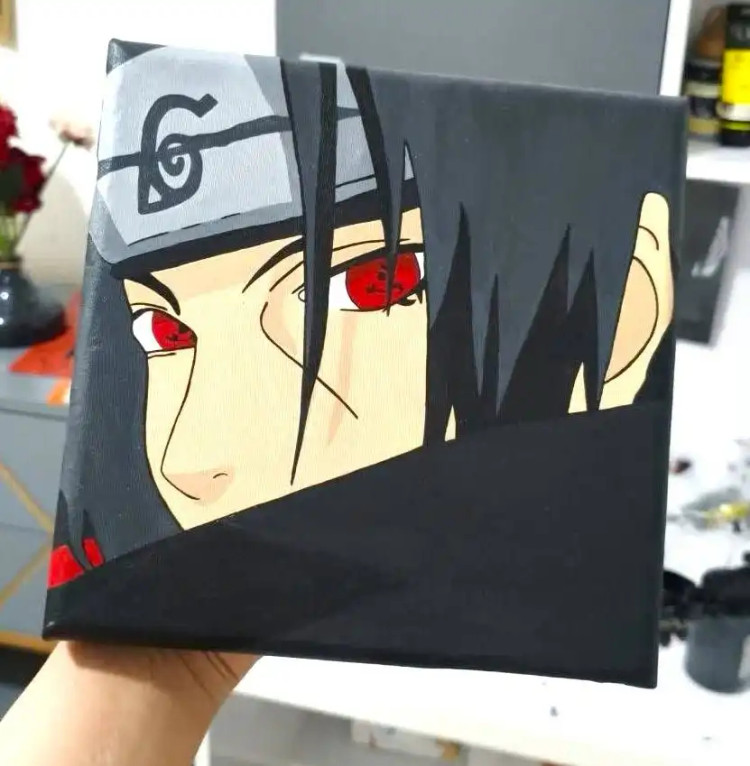 تابلو نقاشی بوم ایتاچی اوچیها | انیمه ناروتو (Naruto)