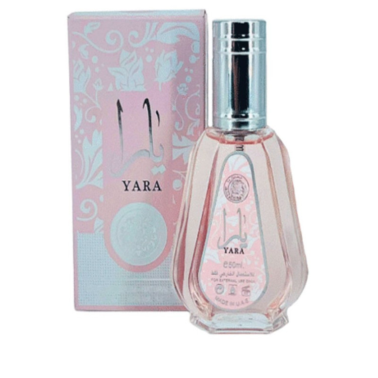 عطر ادکلن یارا صورتی برند ارض الزعفران 50 میل