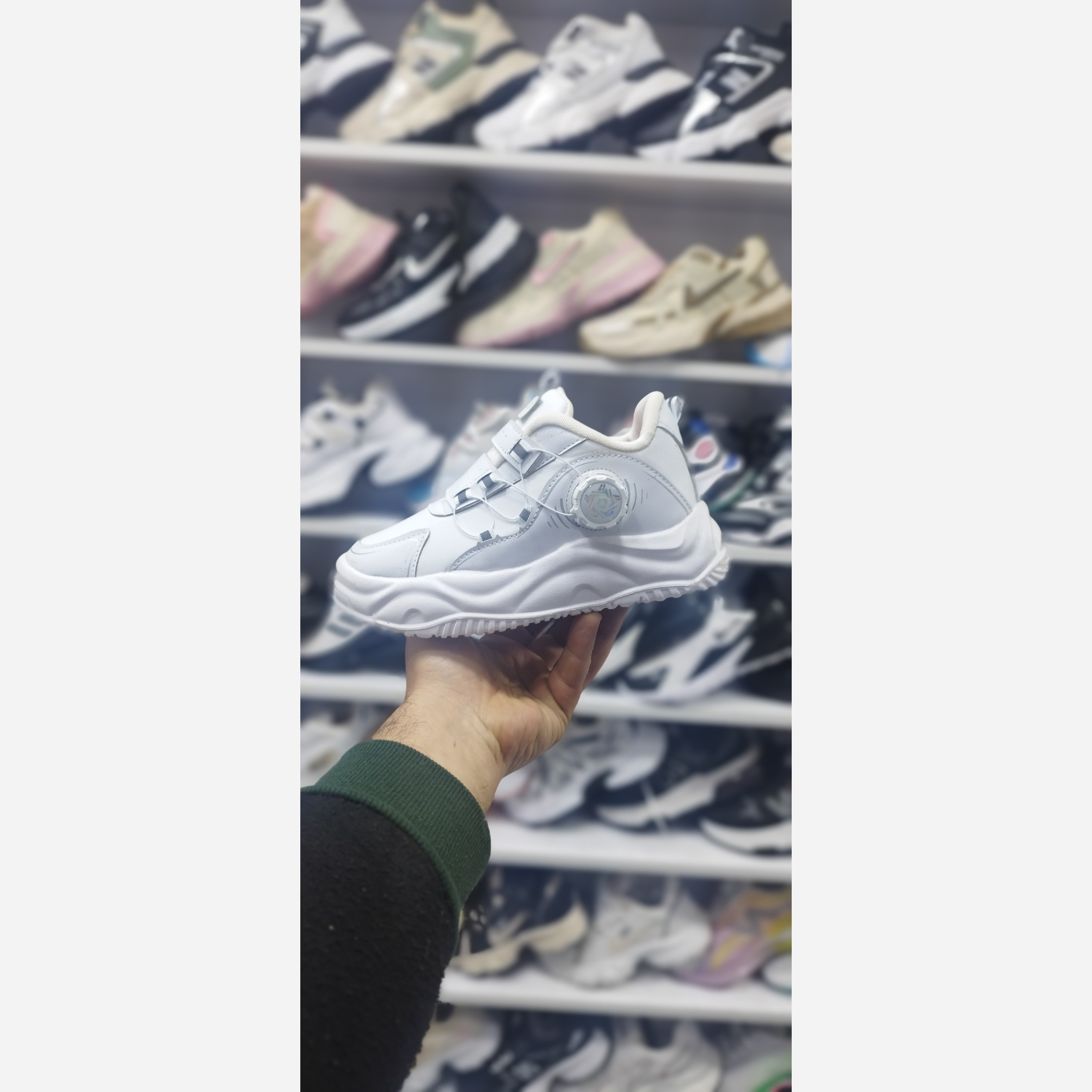 کتونی بچگانه ونس دیسکی آف وایت رنگ سفید