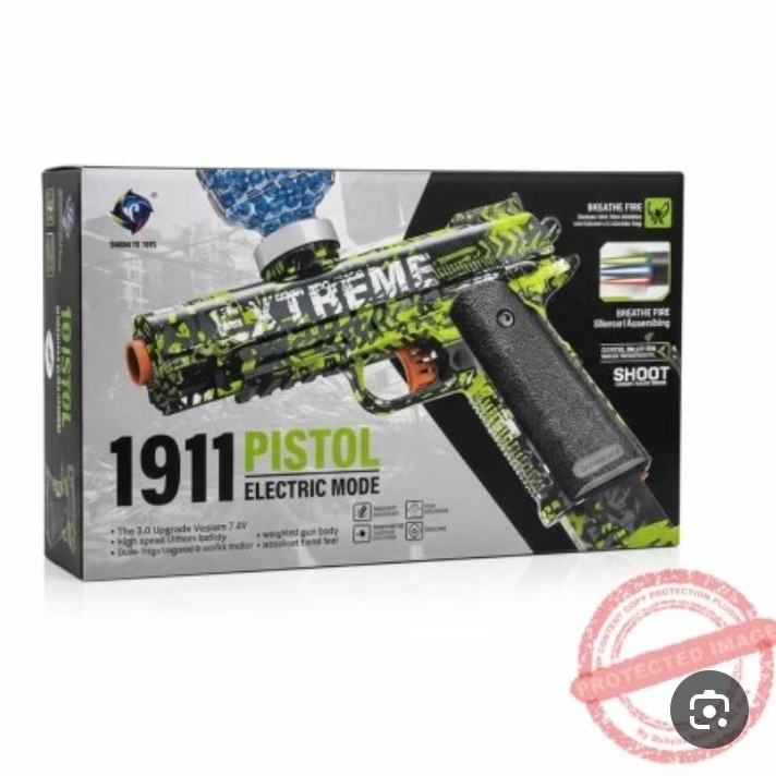 تفنگ کلت تیر ژله ایی شارژی خفن کادویی پسرانه