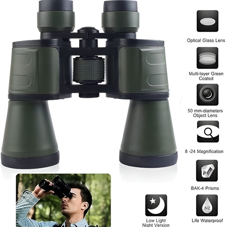 دوربین شکاری دوچشمی کوهنوردی و نظامی اورجینال 40*12 (ارسال رایگان و خرید قسطی)