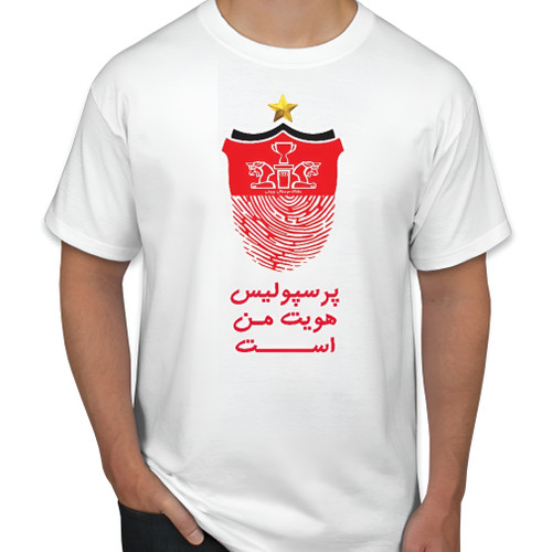 تیشرت هواداری تیم پرسپولیس سایز XS تا 3XL