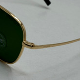 عینک آفتابی خلبانی رندولف شیشه سنگ آنتی رفلکس سبز فریم طلایی فول پک اصلی RANDOLPH AVIATOR RE 58 24K GOLD (ارسال رایگان)