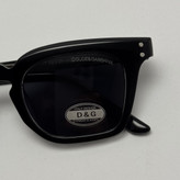عینک آفتابی پلاریزه دولچه گابانا DOLCE GABBANA دسته سیم کشی شده لولا فنر مشکی کد 7707 (ارسال رایگان)