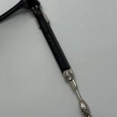 عینک بلوکات کروم هارتز مشکی نقره ای Chrome Hearts 2272 - کیفیت مستر (ارسال رایگان)