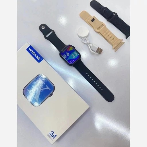 ساعت هوشمند ویسمی مدل KX10 دارای 2 بند باکیفیت باتری گادفادری پرفرووش