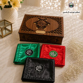 پرچم حرم حضرت عباس متبرک به ضریح (سوغات حرم با بار کداصالت پرچم ازالعتبه العباسیه 150در220 ویژه ایام ماه محرم )
