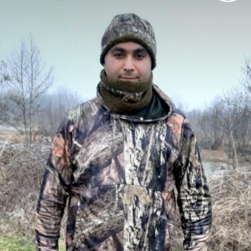 شال و کلاه ست شاخه برگی شال و کلاه رینگی استتار تک رنگ اورجینال شکار و کوهنوردی شال وکلاه دوسی خزدار مردانه