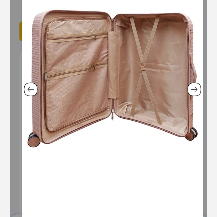 چمدان فایبری نشکن کارینا در 3 سایز
