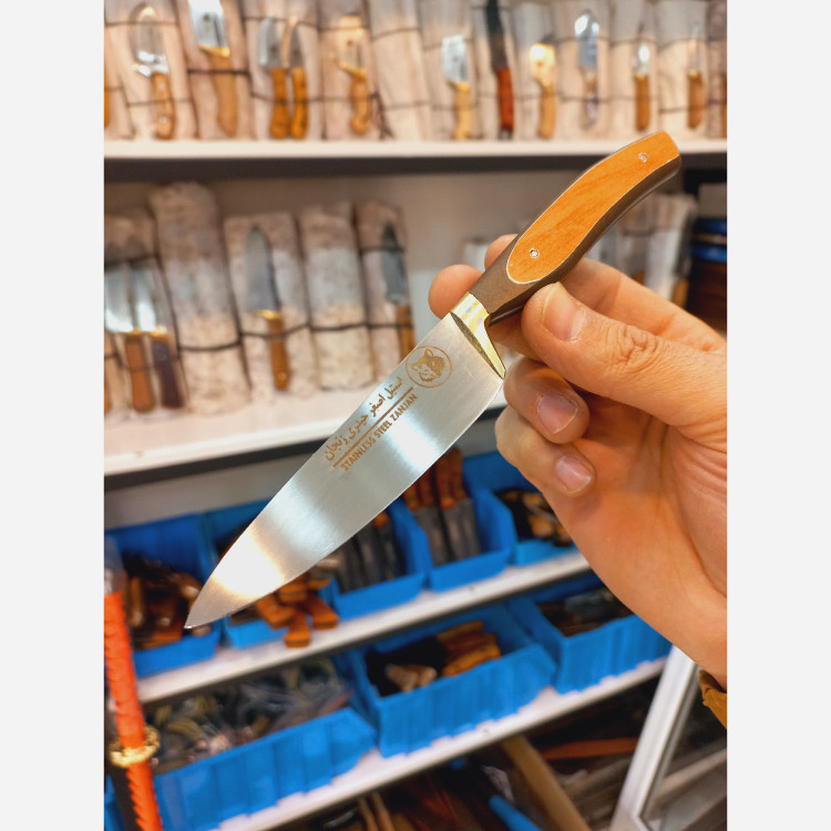 چاقوآشپزخانه استیل ضد زنگ حیدری زنجان
